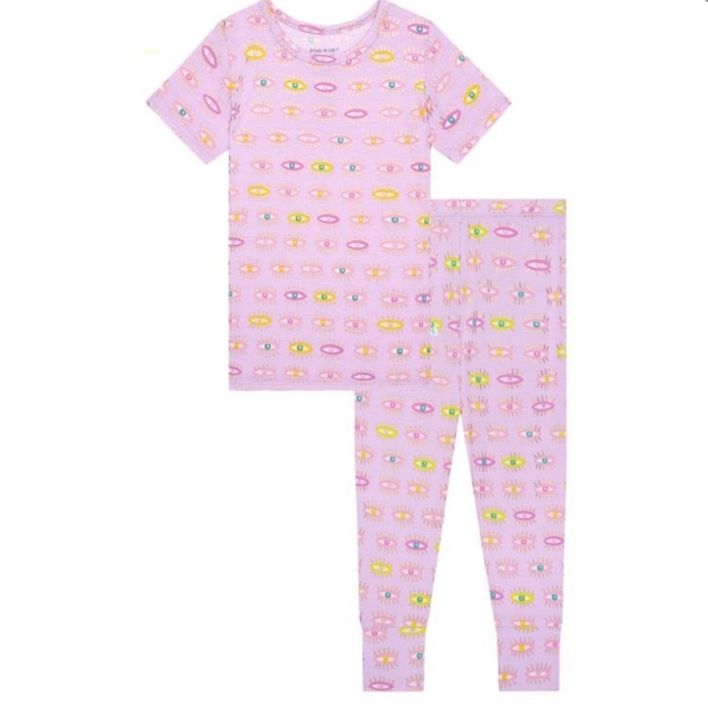 Posh Peanut Cleo Print Pajama Set-4T